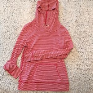 Chance or Fate Red And White Hoodie